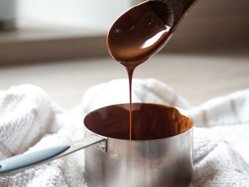 Bizcochuelo de chocolate y café